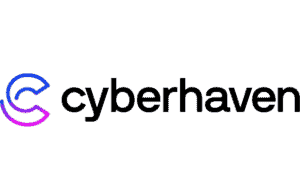 Innovative Cyberhaven logo with vibrant colors and sleek design.