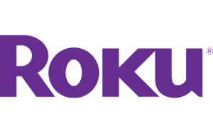 Roku streaming device with remote and TV setup.