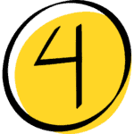 Sunny Cups Coffee logo with a yellow coffee cup icon and black text.